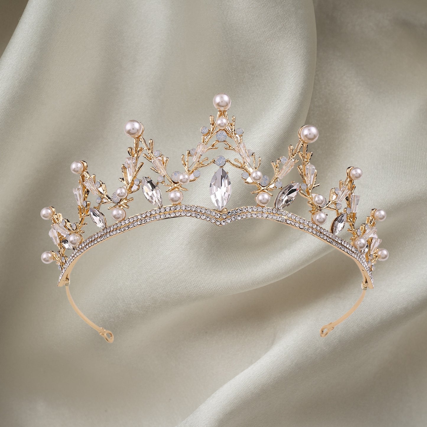 Rhinestone Bridal Tiara for Wedding Birthday Crown Princess Tiaras and Crowns for Women