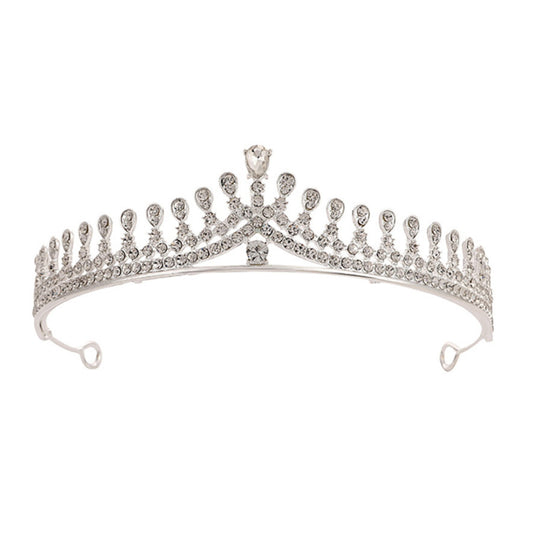 Silver Tiara Wedding Tiaras and Crowns for Women Rhinestone Queen Tiara for Women Princess Crown Birthday Tiara