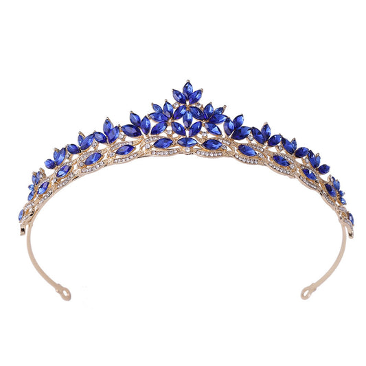 Queen Crown Rhinestone Wedding Crowns and Tiaras for Women Costume Party Hair Accessories Princess Birthday Crown Crystal Bridal Crown