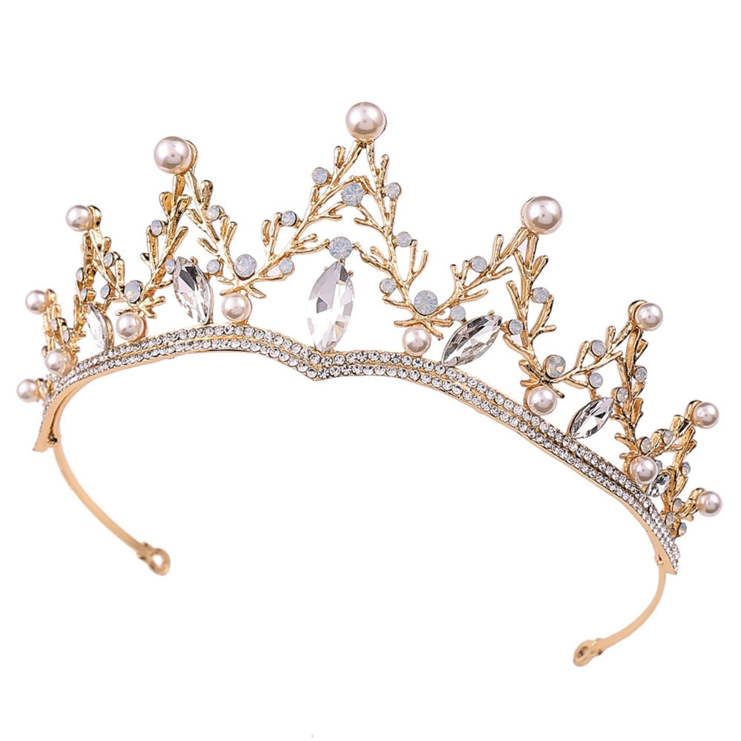Rhinestone Bridal Tiara for Wedding Birthday Crown Princess Tiaras and Crowns for Women