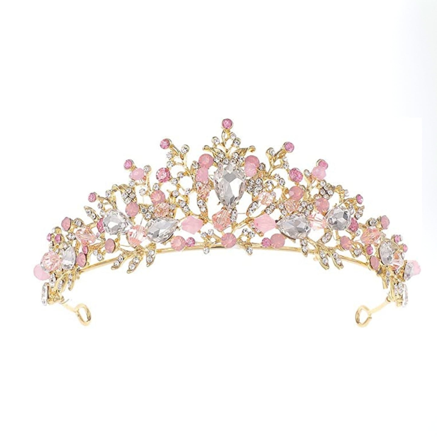 Wedding Crown Bridal Tiaras Princess Crown for Women Tiaras for Girls Birthday Party Hair Accessories Bride Headband Bride for Prom Christmas