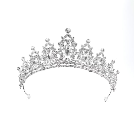 Rhinestone Crystal Tiaras and Crowns Headband For Women Birthday Pageant