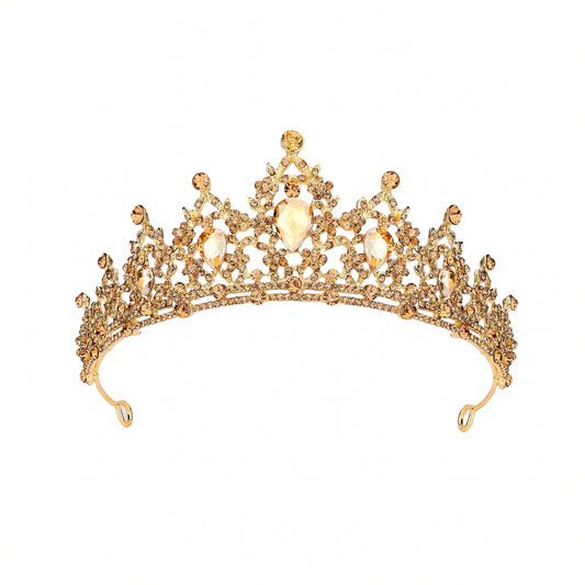 Crystal Tiara Crowns For Women Girls Princess Elegant Crown Women's Headbands Bridal Wedding Prom Birthday Party Headbands for Women