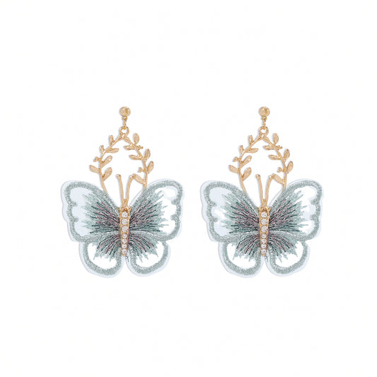 Butterfly Drop Earrings,Butterfly Jewelry Mother Day Gift for Women Daughter Girlfriend Butterfly Lovers