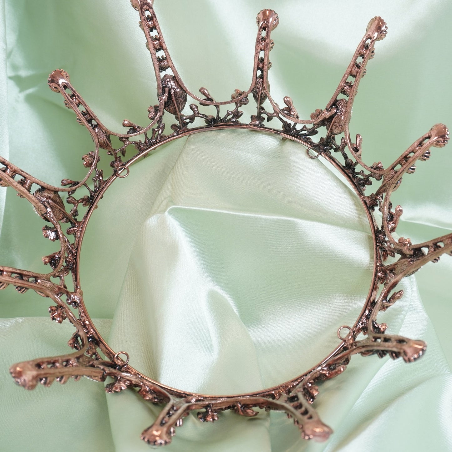 Baroque Queen Crystal Crown Bridal Tiaras and Crowns for Women, Crystal Crown Vintage Princess Tiara Rhinestone